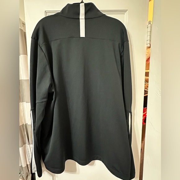Under Armour Men's Black Performance Jacket with White Accents - Picture 7 of 7